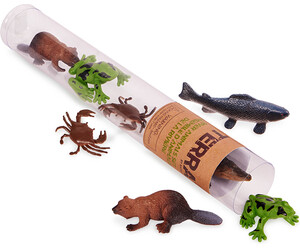 Terra terra - tube 8 pcs animaux de rivière 8-12 en tube 062243499454