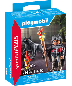 Playmobil Playmobil 71482 Guerrier avec loup 4008789714824