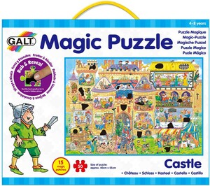 Galt Toys Casse-tête 50 château, frotter et révéler 5011979552709