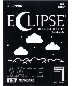 Ultra PRO Protecteurs de cartes Standard Eclipse PRO-Matte Blanc 105ct 074427166816