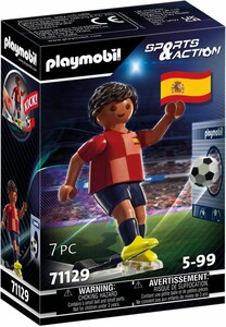 Playmobil Playmobil 71129 Joueur de soccer - Espagnol 4008789711298