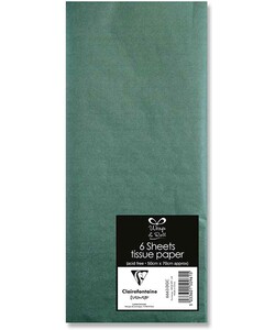 Lamarche Importation Papier de soie sachet 6 feuilles 50 x 70 cm vert empire 5033601509615
