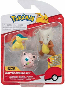 Pokémon Pokémon 2-3" Battle Figures Héricendre/Rondoudou/Ossatueur 191726399261