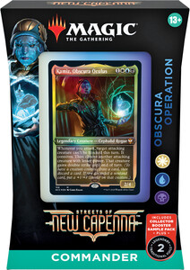 Wizards of the Coast MTG Streets of New Capenna Commander Deck Obscura Operation *