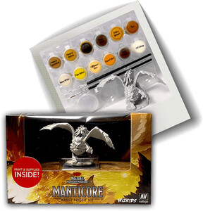 NECA/WizKids LLC Dnd unpainted - paint night kit Manticore 634482901342