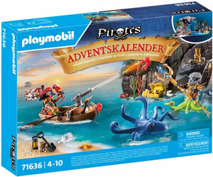 Playmobil Playmobil 71636 Calendrier de l'Avent: Pirates 4008789716361