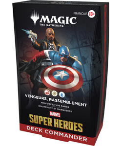 Wizards of the Coast MTG Marvel super heroes - commander deck Avengers assemble (francais) MTG