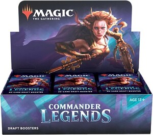 Wizards of the Coast MTG Commander Legends draft booster box 630509796434