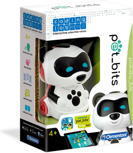 Clementoni Science & jeu: Science robot pet bit panda (fr/en) 8005125524198