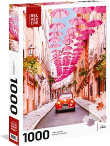 Belvedere Puzzle Casse-tête 1000 Les Parapluies Roses 061152650338