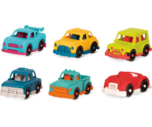 B. Brand B.Toys - happy cruisers 6 mini véhicules 062243472334