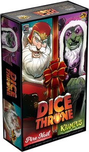 Lucky Duck Games Dice Throne : Pere-Noël vs Krampus - FR 691835188638