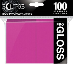 Ultra PRO Protecteurs de cartes mtg Eclipse PRO-Gloss Rose 100ct 074427156091