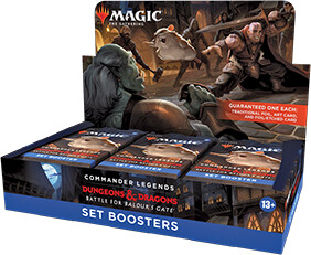 Wizards of the Coast MTG Battle for Baldur's Gate Set Booster Box (Commander Legends 2) 195166181363
