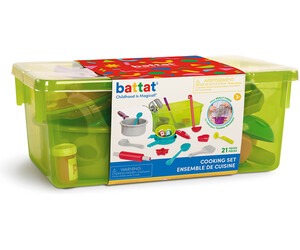 Battat Ensemble de cuisine, ustensiles et accessoires 21pcs 062243334427