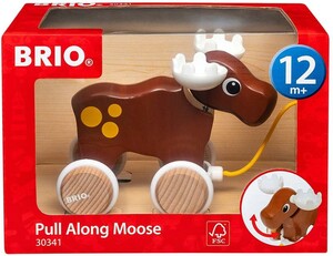 BRIO Brio Jouet Caribou à tirer 30341 7312350303414