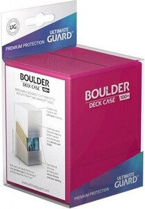 ultimate guard Ultimate Guard Deck Box Boulder 100+ Frosted Rhodonite Pink 4056133008211
