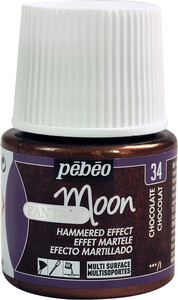 pébéo Peinture à effet martelé Fantasy Moon 45ml chocolat 34 3167860098725