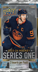 Upper Deck Upper Deck series one Hockey 23/24 Booster (12/12/12) 053334147019