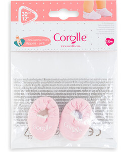 Corolle Corolle Chaussures (30cm) - Chaussons roses 4062013110929
