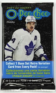 Upper Deck Upper Deck O-Pee-Chee Hockey 21/22 Booster 053334967723