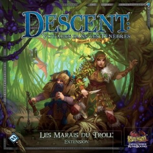 Fantasy Flight Games Descent (fr) ext Le Marais du Troll *