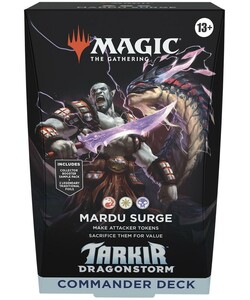 Wizards of the Coast MTG tarkir dragonstorm commander deck Mardu Surge MTG