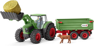 Schleich Schleich 42379 Tracteur avec remorque 4059433573731