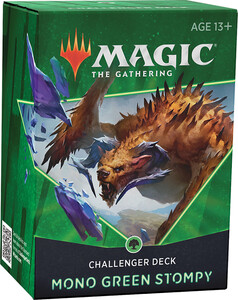 Wizards of the Coast MTG Challenger Deck 2021 mono green stompy 