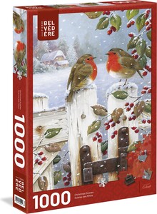 Trefl Casse-tête 1000 Noël Charmants Oiseaux 061152650420