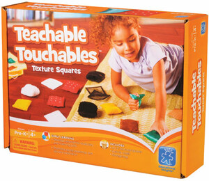 Educational Insights Teachable Touchables Texture (fr/en) Apprendre en touchant - carrés de tissus 086002030498