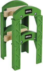 Brio Train Brio Train en bois Supports de pont empilables 33253 7312350332537