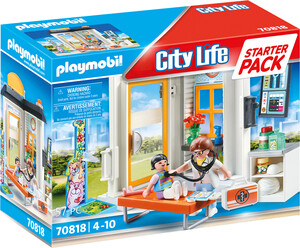 Playmobil Playmobil 70818 Starter Pack Cabinet de pédiatre 4008789708182