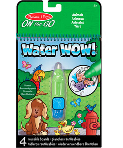 Melissa & Doug water wow - carnet d'activités réutilisable - animaux 681147000131