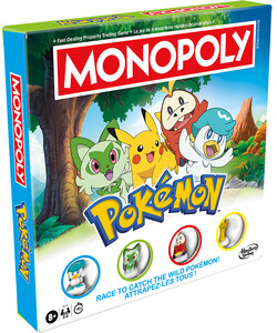 Hasbro jeu monopoly pokémon 195166288529