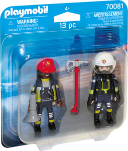 Playmobil Playmobil 70081 Duo Pompiers secouristes 4008789700810