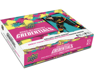 Upper Deck Upper Deck Credentials Hockey 23/24 Hobby Booster Box 053334514798