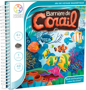 Smart Games Barrière de corail, jeu de voyage magnétique (fr/en) 5414301522096