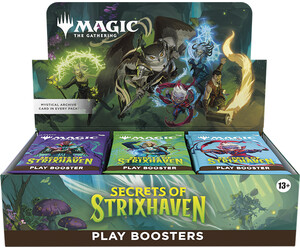 Wizards of the Coast MTG secrets of strixhaven play booster box 195166316703