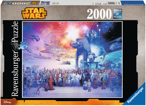 Ravensburger Casse-tête 2000 Star Wars L'univers Star Wars 4005556167012