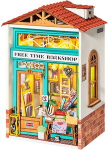Robotime Mini maison à construire - Free Time Bookshop 6946785117301