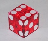 Chessex Dé d6 casino vrac (unité) 