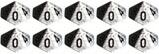 Chessex Dés 10d10 artic camo (10 x d10) 601982020729