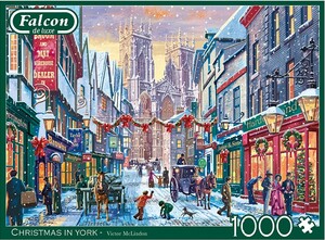 Falcon de luxe Casse-tête 1000 Noël à York 8710126112779