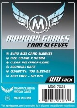 Mayday Games Protecteurs de cartes euro 59x92mm 100ct 080162879614