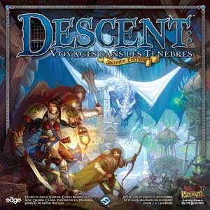 Fantasy Flight Games Descent (fr) base Voyages dans les Ténèbres seconde édition 8435407601642