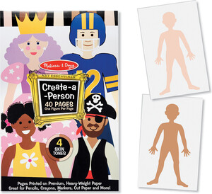 Melissa & Doug Bloc d'activités créer des personnages Melissa & Doug 3765 000772037655