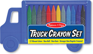 Melissa & Doug Craies de cire dans un camion, 12 (crayons de cire) Melissa & Doug 4159 000772141598