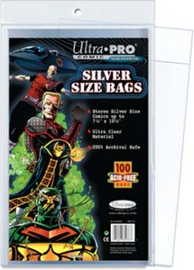 Ultra PRO Comic pochette silver 7-1/4" x 10-3/8" 100ct 074427819767