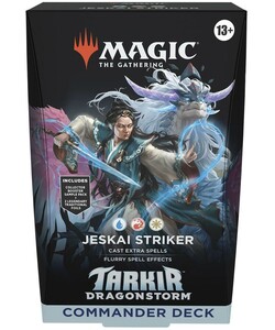 Wizards of the Coast MTG tarkir dragonstorm commander deck Jeskai Striker MTG